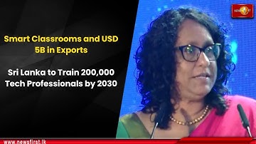 Slimme klaslokalen en 5 miljard dollar aan export: Sri Lanka gaat 200.000 technische professional...