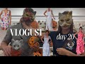 VLOGUST DAY 20: dress haul, halloween shopping, dying my hair