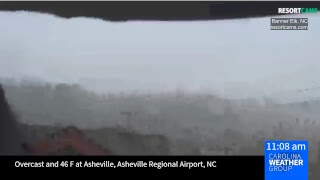 Skycam: Snow Flurries in Banner Elk