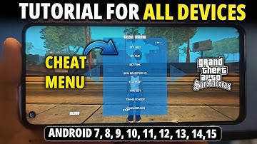 How to Install Cheat Menu in GTA SA on Any Android | Works from Android 7 to 15 (2025)