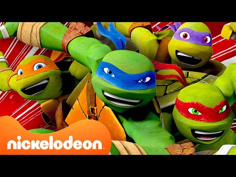 Tartarugas Ninja relaxando por 4 horas seguidas 🐢😎 | Nickelodeon em Português