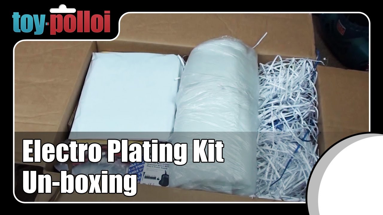 Electro Plating kit - unboxing - Toy Polloi 