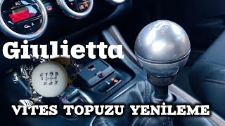 Alfa Romeo Giulietta - Vites Topuzunun Boyasını Yeniledim