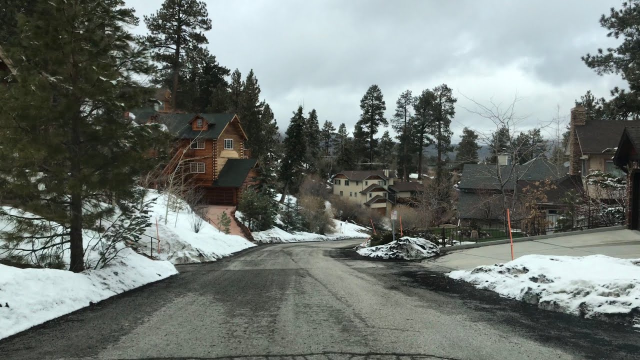 Storm update for Big Bear Lake, CA. No Snow accumulation. More NOTHING