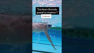 5 raisons pour lesquelles ton bras “tombe” quand tu respires en crawl