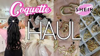 SHEIN HAUL! 🎀 TODO LO QUE COMPRE ESTILO COQUETTE! ACCSESORIOS Y JOYERIA!!