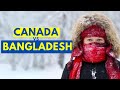 Canada  bangladesh  expense comparison
