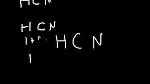 Hydrogen cyanide lewis dot structure