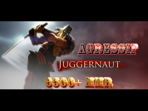 Dota 2 - Agressif 6500 MMR Plays Juggernaut