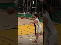 STRONG TWO-HANDED SLAM IN TRANSITION