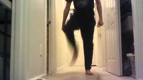 Video 1: Juggling a hacky sack with feet