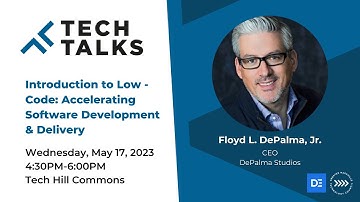 Intro to Low-Code: Accelerating Software Development & Delivery - DePalma Studios - NTC Tech Talk
