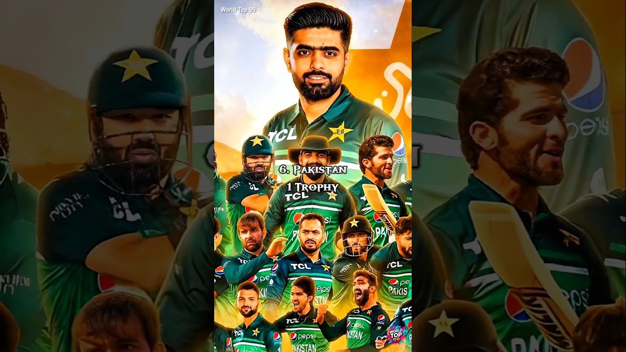 Top 10 Cricket Teams With Most T20 Cricket Cup Trophies 