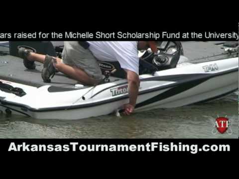 Michelle Short Scholarship Fund Benefit Tournament is a bass tournament in memory of Kevin Short's daughter, Michelle Short. This event raises money for a scholarship fund to help young women pay for their college education at the University of Central Arkansas "UCA". This is an annual event held on Lake Dardanelle in Russellville, AR and is open to all anglers and all ages. Please Get Involved next year! ATFfishing.com