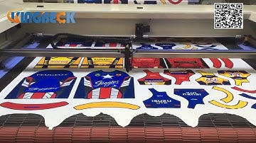 CCD Camera Positioning Laser Fabric Cutting Machine