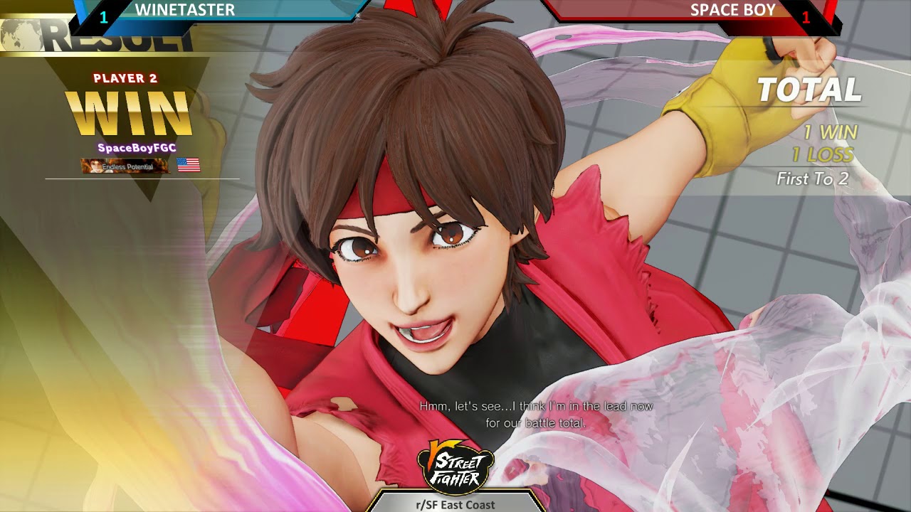 r/SF Weekly Dumpster Fire - Winetaster (Karin) vs Space Boy (Sakura)