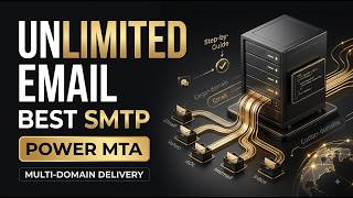 Build Your Own SMTP Email Sender | High-Volume Email Delivery | Email Marketing & Automation