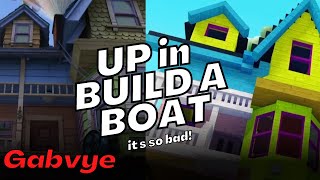 Recreating an UP scene using the up house I made in Build A Boat