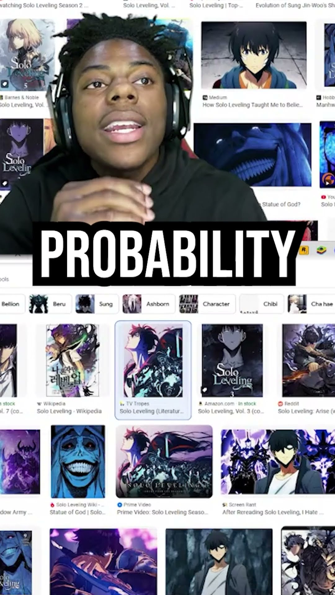 iShowSpeed's Take On Solo Leveling