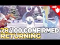 The 78 Confirmed Returning Pokemon in the Sword & Shield DLC Crown Tundra