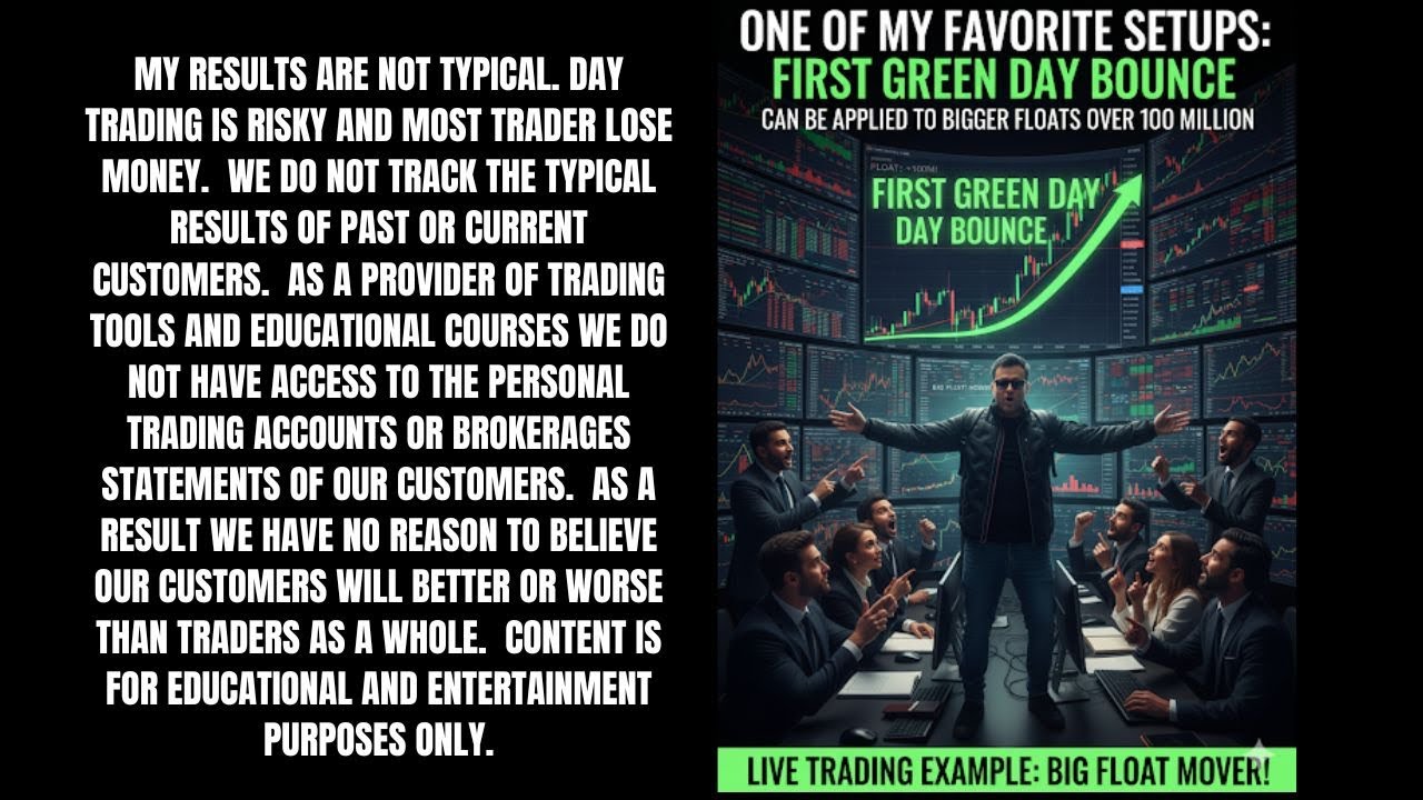 First Green Day Bounce on Big Floats 📈 Live Trading Example