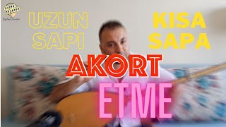 Uzun Sap Bağlamayı Nasıl Kısa sapa Çeviririz?