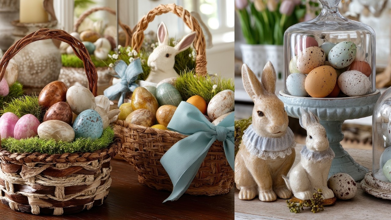 Shabby Chic Easter Decor 2026 | Cozy Farmhouse Spring Living Room Makeover