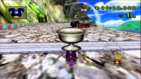 [MKWii]- Nitro Tracks Textures (Capture Card test)