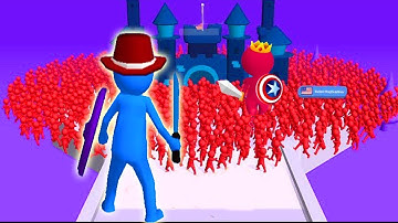 Join Clash 3D | Final Boss 1 Vs 100000 - Gameplay Walkthrough Part 8 (iOS & Android)