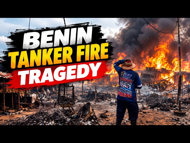 Fallen Petrol Tanker Explodes, Burns Down Market, Vehicles And Shops Around Worth Millions In Oluku