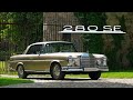 Mercedesbenz 280 se coup w111  le luxe  lallemande 1968