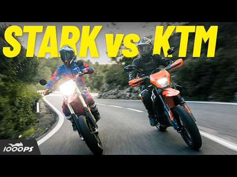 Elektro vs. Einzylinder: Ist das die Zukunft der Supermoto? Stark Varg SM vs. KTM 690 SMC R