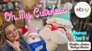 Freaking Out At The Antique Mall! | Vlogmas Day 5 | Thrifter Junker Vintage Hunter