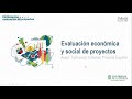 Evaluación económica y social de proyectos
