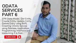 6. EPM Data Model, Get Entity, Create Entity, Update Entity, Delete Entity using BAPI