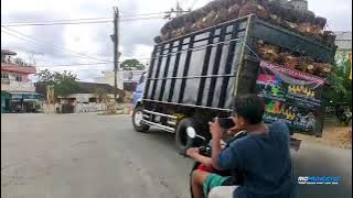 Becak Sumatra oleng parah'SODREKRES PRINGSEWU'