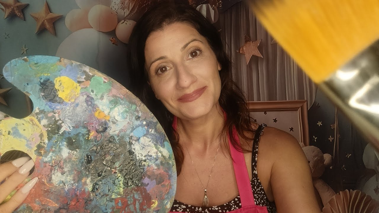 🎧Greek Asmr ✨Το ατελιέ της αύρας ✨🖌️🎨