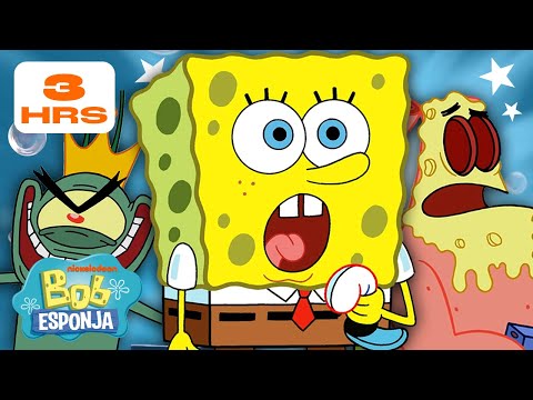 Bob Esponja | O MELHOR de Bob Esponja, Temporadas 9, 10 e 11 ? | 3 horas| Bob Esponja em Português