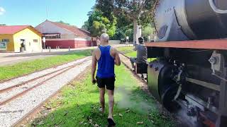 2026.06.14 PORTO VELHO: LOCOMOTIVA 18 DA ESTRADA DE FERRO MADEIRA-MAMORÉ