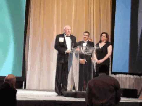 Scott Johnson Accepts Ernst & Young Entrepreneur of the Year Award