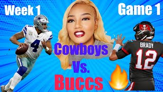 Cowboys vs. Buccaneers Week 1 Game 1 -  NFL Season opening reaction