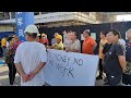 Chinese nationals strike at children's hospital construction site