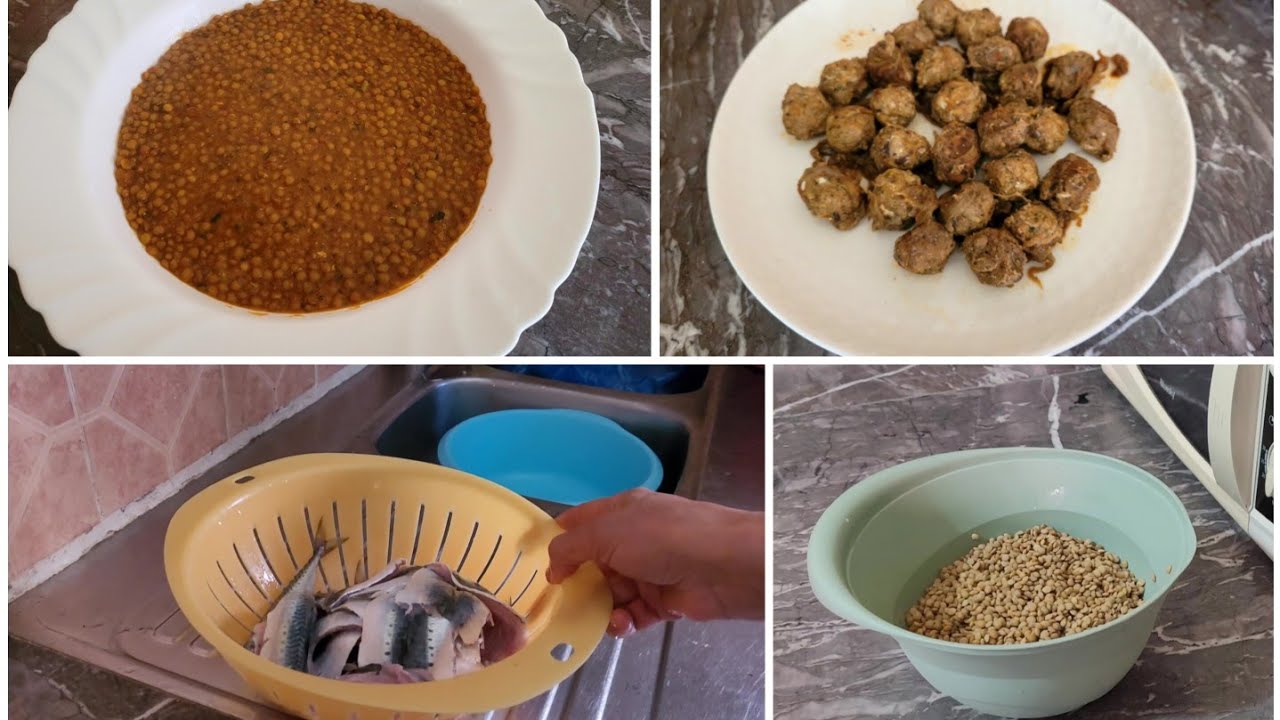 السردين كفتة في الكوكوت بحال لمشوي في المجمر/طريقة تحضير العدس بدون مواد حافظة كيجي بنين