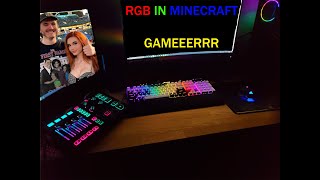 How to Make a Minecraft RGB Setup Wealth
