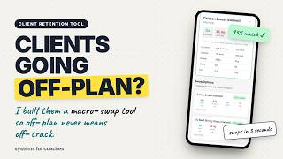 Off-Plan ≠ Off-Track: The Client Tool Every Online Coach Needs