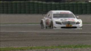 David Coulthard races in the DTM