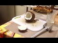 Как открыть кокос за 10 секунд Просто и быстро