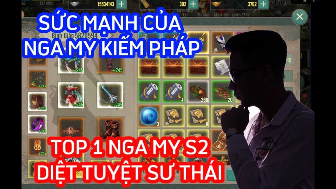 VÕ LÂM 1 MOBILE : TOP 1 NGA MY KIẾM S2 - DIỆT TUYỆT SƯ... - youtube