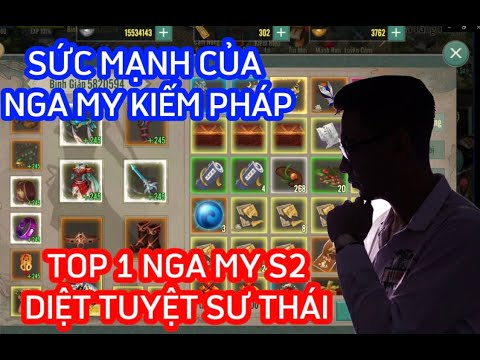 Video VÕ LÂM 1 MOBILE : TOP 1 NGA MY KIẾM S2 - DIỆT TUYỆT SƯ... - youtube