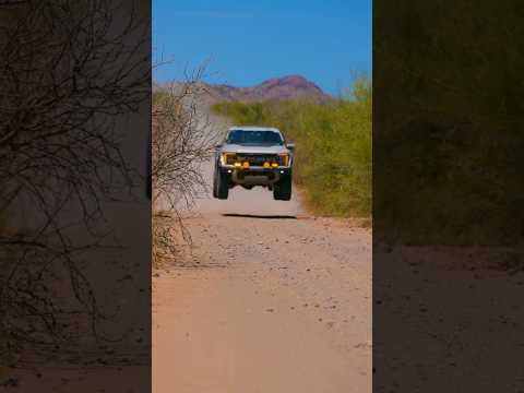 ford trucks racing desert high speed crash